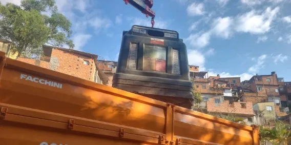 Coleta e Transporte de PEV – Ponto de Entrega Voluntária